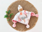 Personalized Ice Cream Cone Security Blanket For Baby