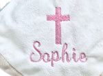 Little Lamb Baptism Security Blanket